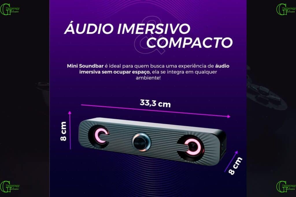Caixa De Som Pc Computador Notebook Gamer