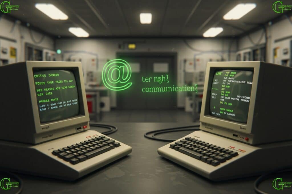 O primeiro e-mail foi enviado em 1971