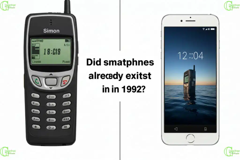 O primeiro smartphone foi criado em 1992