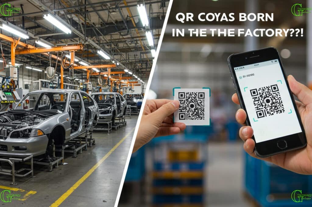 o QR Code nasceu dentro de uma montadora