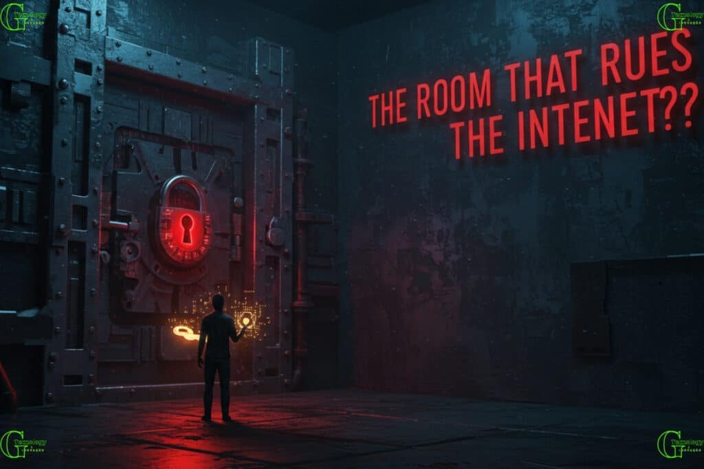Existe uma sala secreta que protege a internet
