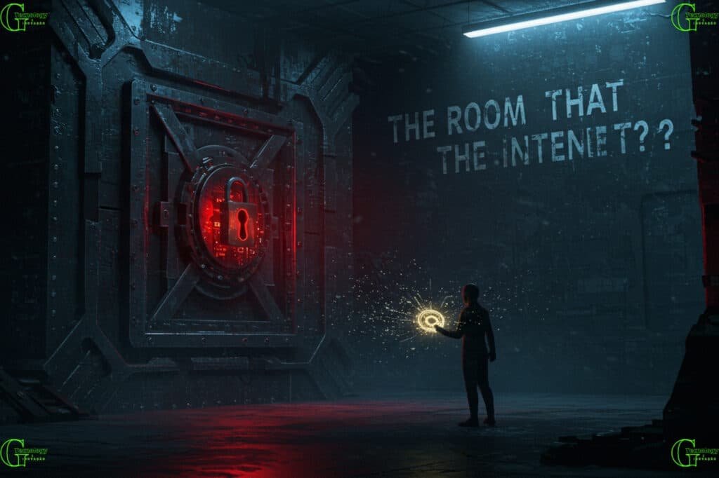 Existe uma sala secreta que protege a internet