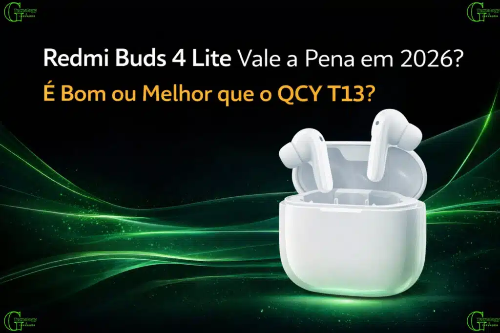 Redmi Buds 4 Lite Vale a Pena em 2026? É Bom ou Melhor que o QCY T13?
